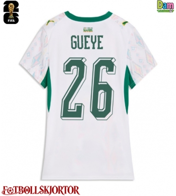 Senegal Pape Gueye #26 Hemmatröja Dam VM 2026 Kortärmad
